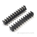 Blocos terminais de barreira de passo de 9,5 mm preto 11P
